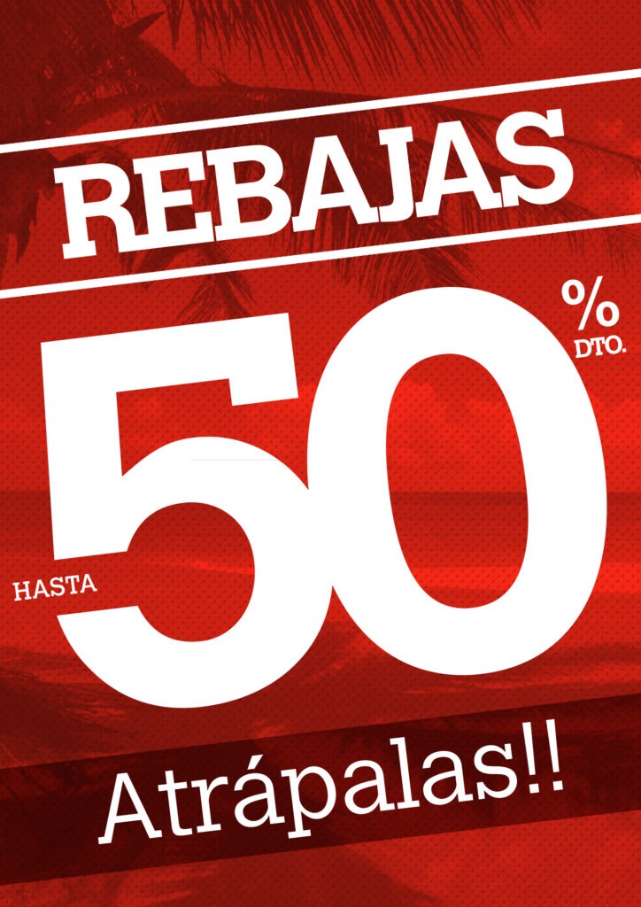 cartel rebajas A4 0103 IMP