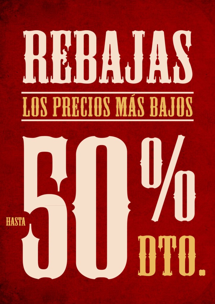 cartel rebajas A4 0114 IMP