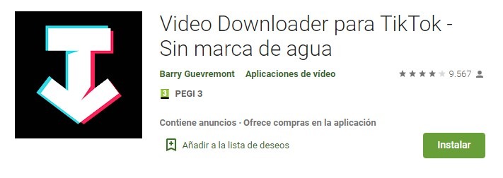 Las mejores apps para descargar los videos de Tiktok sin marca de agua apk
