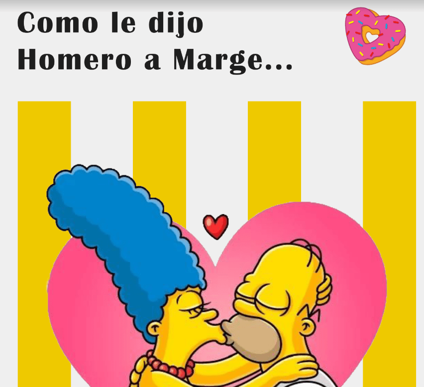 como le dijo homero a marge